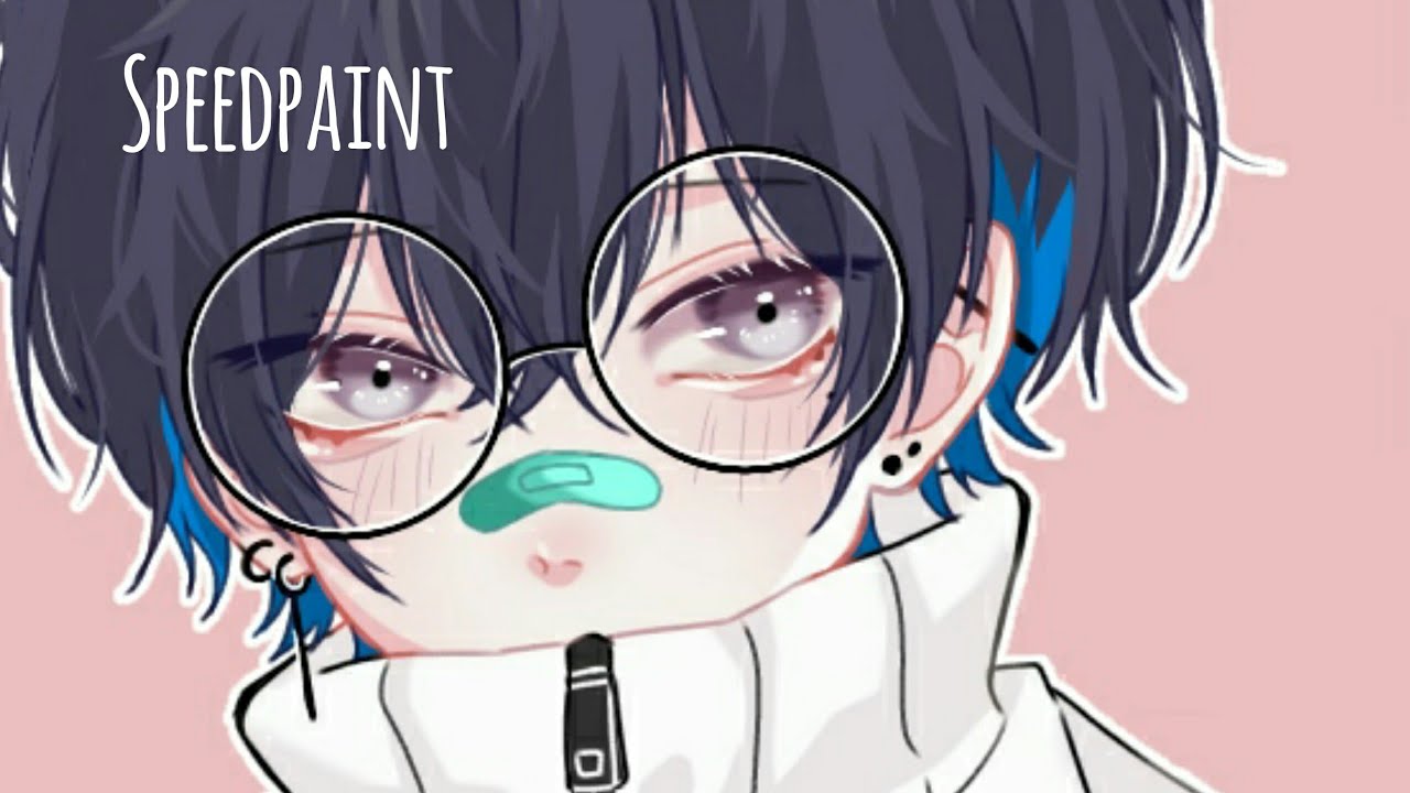 Speedpaint | ibispaint x | My mascot halfbody boy - YouTube
