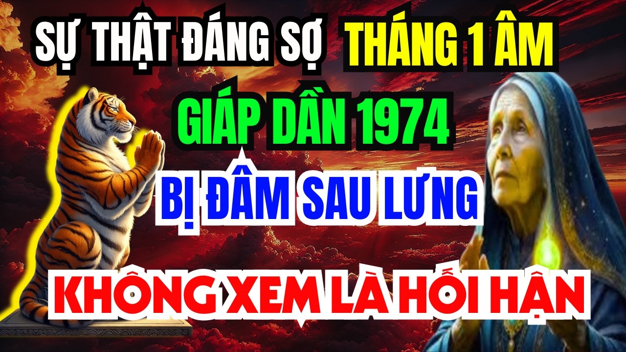 THẦY PHÁP HÒA KHAI THỊ: Giáp Dần 1974 T1 ÂL Trả Nghiệp Âm, Bị Hãm Hại Ngầm, Biết Muộn Ân Hận Hết Đời