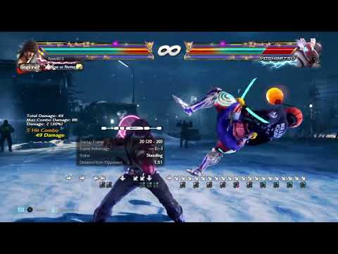Miguel Counterhit b+1 Combo 70 Damage Simple Execution Version 5 Tekken 7 20221130202400