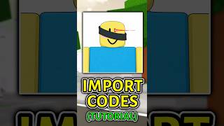 How to IMPORT CODES in Jujutsu Shenanigans (Character Block)