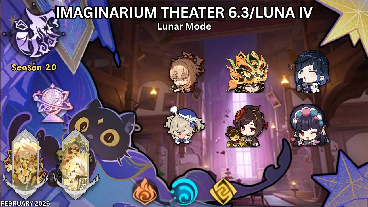 [Imaginarium Theater 6.3] Season 20, Lunar Mode | Genshin Impact