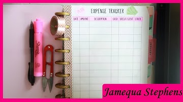 DIY:HOW TO MAKE YOUR OWN HAPPY PLANNER PAGES|RELAUNCHING MY WEBSITE | Jamequa Stephens