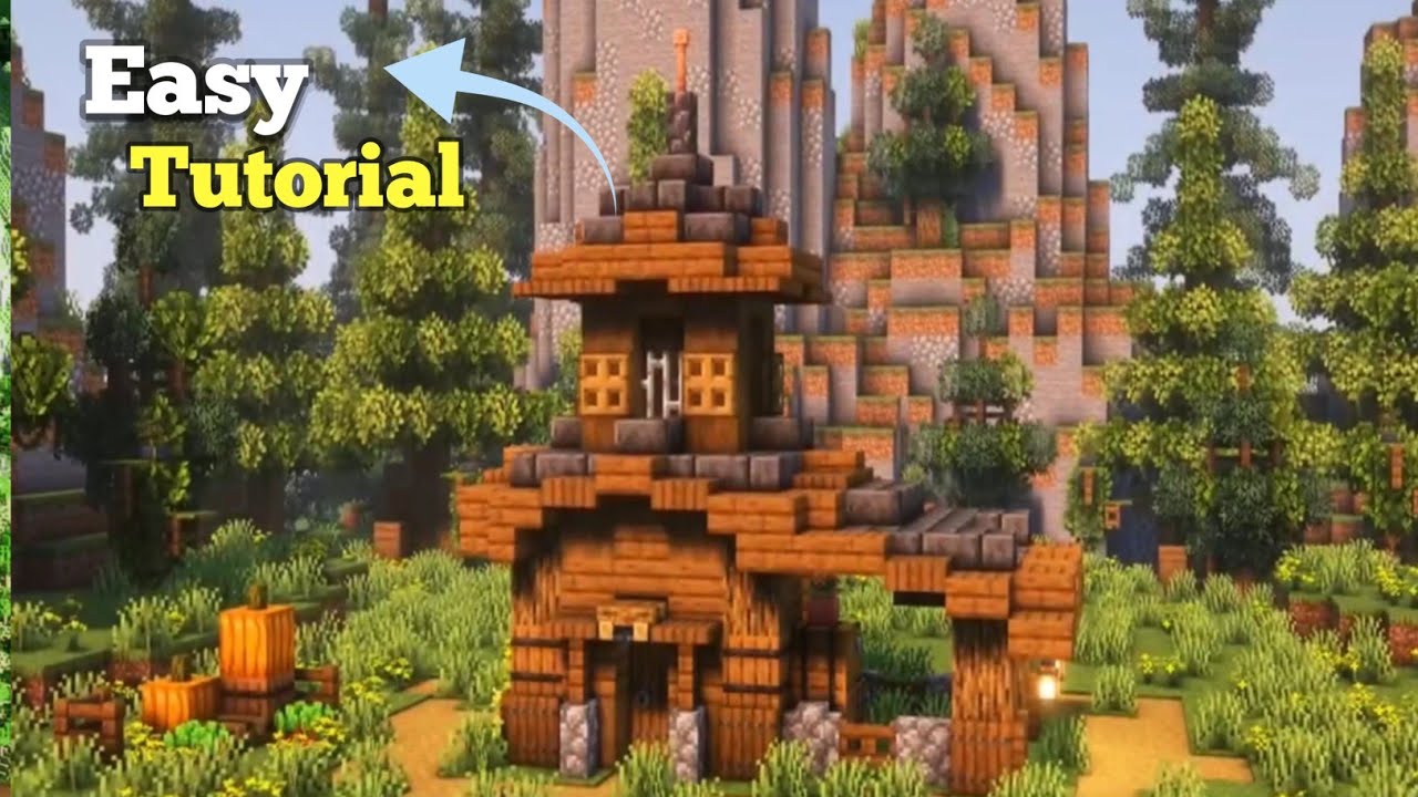 Minecraft Survival House EasyTutorial Timelapse #timelapse ...