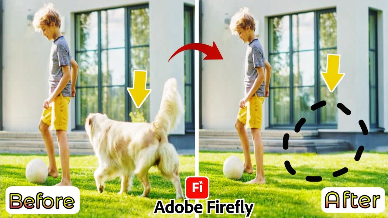 Easiest Way To Remove Any Object(s) From a Photo || Adobe Firefly Tutorial