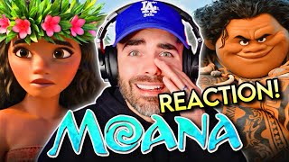 MOANA Had Me EMOTIONAL! | *FIRST TIME WATCHING* | Movie Reaction