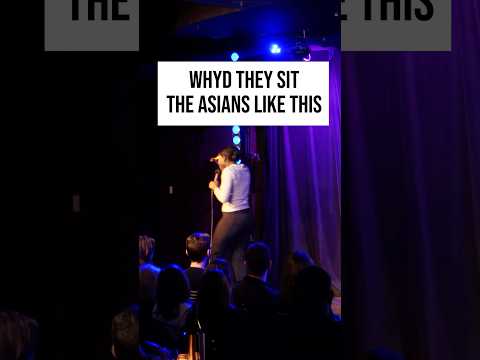 WHYD THEY SIT THE ASIANS LIKE THIS