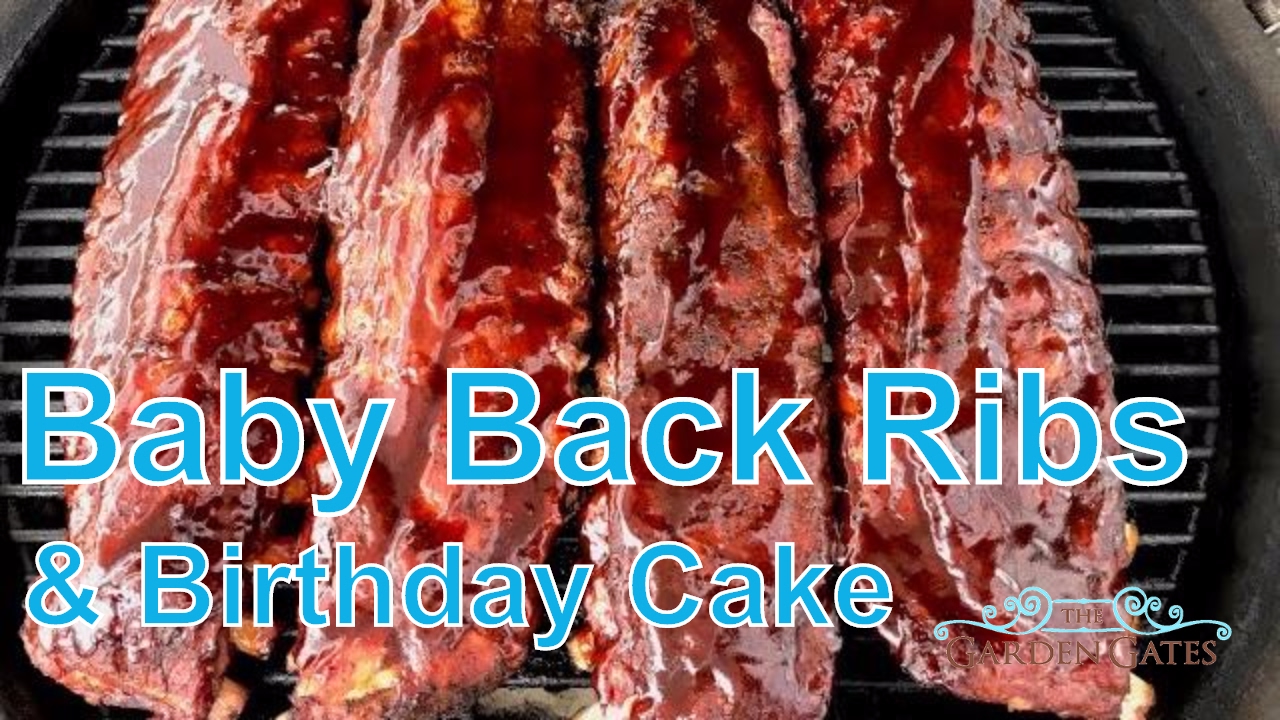 Baby Back Ribs + Birthday Celebration - YouTube