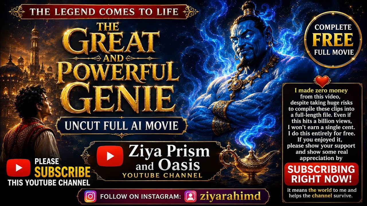 ⁣THE GREAT AND POWERFUL GENIE [UNCUT FULL AI MOVIE]