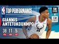 Giannis Puts On Historic All Star Performance In Charlotte 2019 NBA All Star