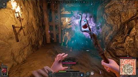 Dark and Darker Gameplay, Goblin Caves - Wizard