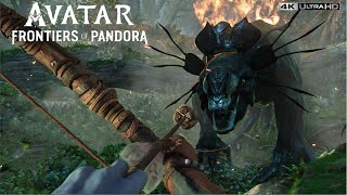 This encounter with a Thanator was terrifying! Avatar Frontiers of Pandora Unobtanium gameplay