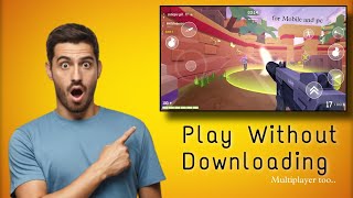 How to Play Shooting game without downloading it | Play with friends too.. #game #pietech screenshot 1