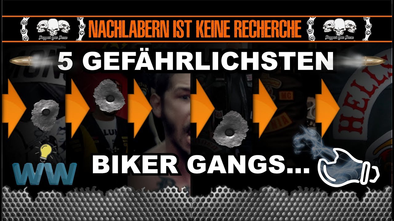 REACTION auf: 5 Gefährlichsten Biker Gangs  Deutschlands?