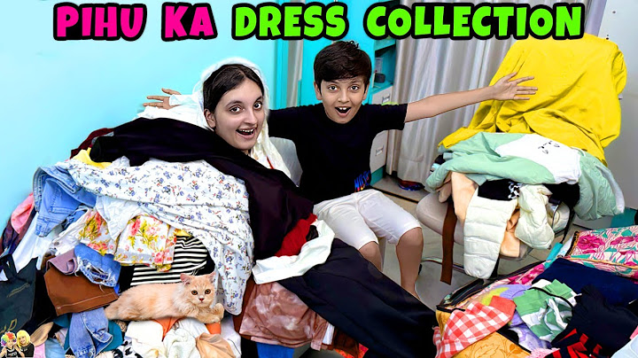PIHU KA DRESS COLLECTION | Aayu and Pihu Show