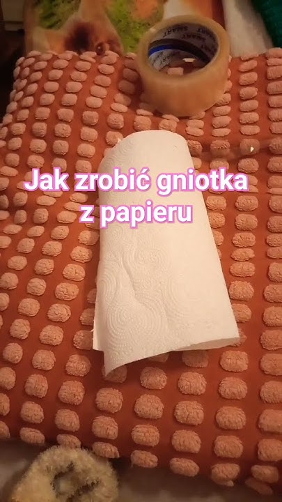 Jak Zrobić Gniotka Z Mąki Ziemniaczanej Jak zrobić gniotka z papieru - YouTube