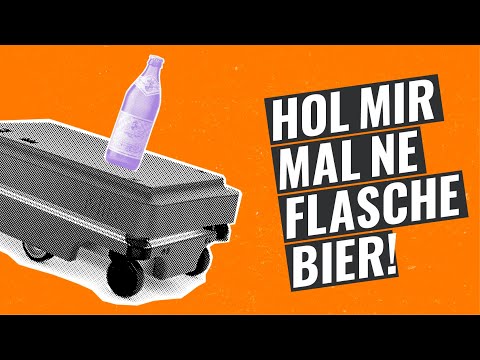 Können wir ein MiR200 AMR in Betrieb nehmen?  | Bierlieferung per AMR | Irgendwas mit Logistik