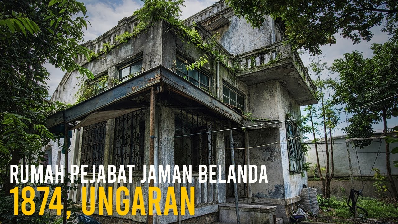 Jarang orang tau ada rumah unik kolonial belanda di Ungaran
