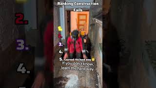 🚧😂 Ranking Construction Fails