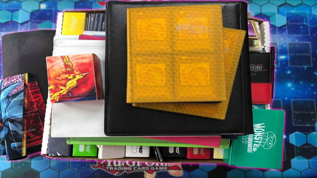 *FREE YUGIOH CARDS!!* MASSIVE COLLECTION OPENING! Binders / Mats