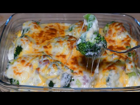 Broccoli gratin with béchamel