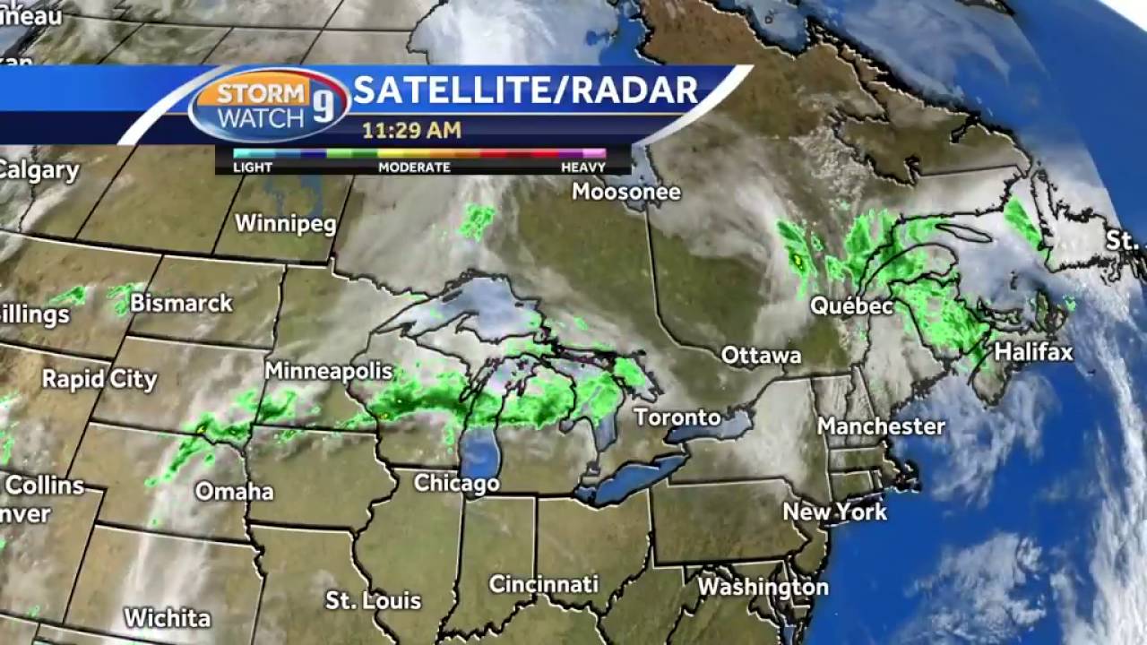 Partly sunny with gusty winds - YouTube