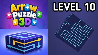 Arrow Puzzle 3D - Arrows Out Level 10 Gameplay | Walkthrough Solutions