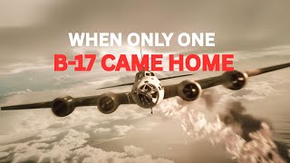 When Only One B-17 Came Home | Bf109 B17