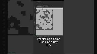 Making a Game One Line a Day (day 105) #everyday #coding #gamedev #python #raylib