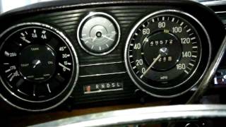 1970 Mercedes Benz 280SE Cold Start (Fail) Part 1/2