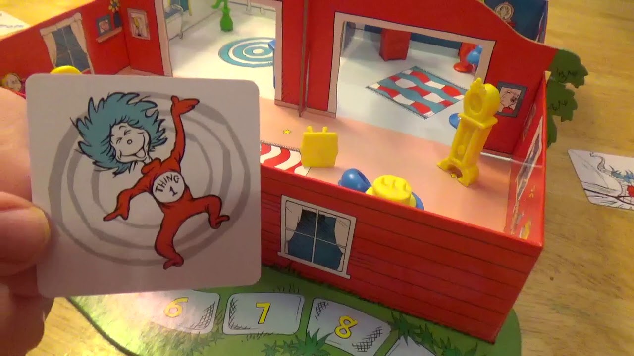 Dr. Suess Whirly fun board game review YouTube
