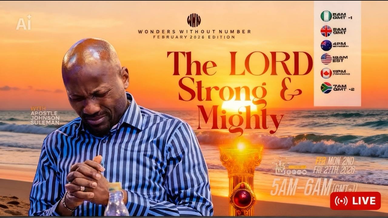 Wonders Without Number with Apostle Suleman : THE LORD STRONG AND MIGHTY!🔥 || 23 FEB. 2026