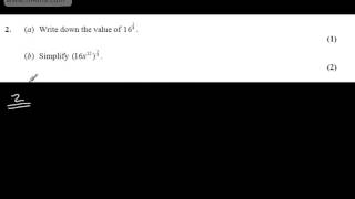 Q2 Edexcel C1 Gold Paper - Practice Exam Style Past Core 1 - AS Maths May 2014