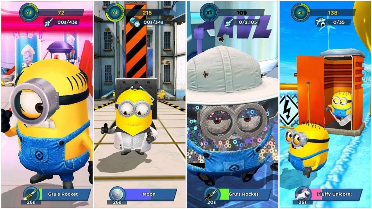 Minion Rush Funny Moments and Fails