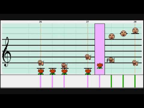 Jingle Bells - Mario Paint Composer (Steinway Soun...