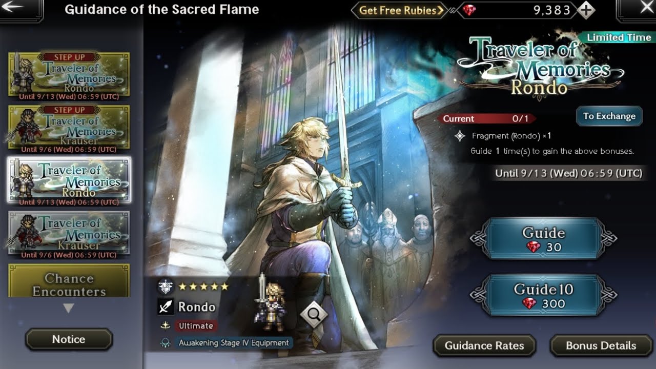 Pulling for Rondo [Octopath Cotc]