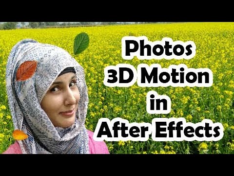 Photos 3d Motion in After Effects - Parallax Effect - YouTube