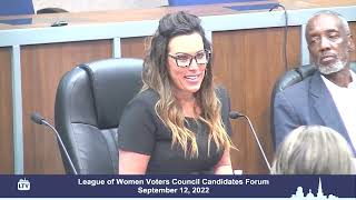 Lynchburg League of Women Voters Candidates' Forum 2022