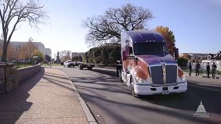 2017 U.S. Capitol Christmas Tree Arrival