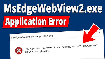 How to Fix MsEdgeWebView2.exe Application Error in Windows 11/10?