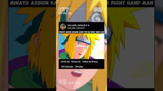 Minato Want To Be Kakashi As A Right Hand Man