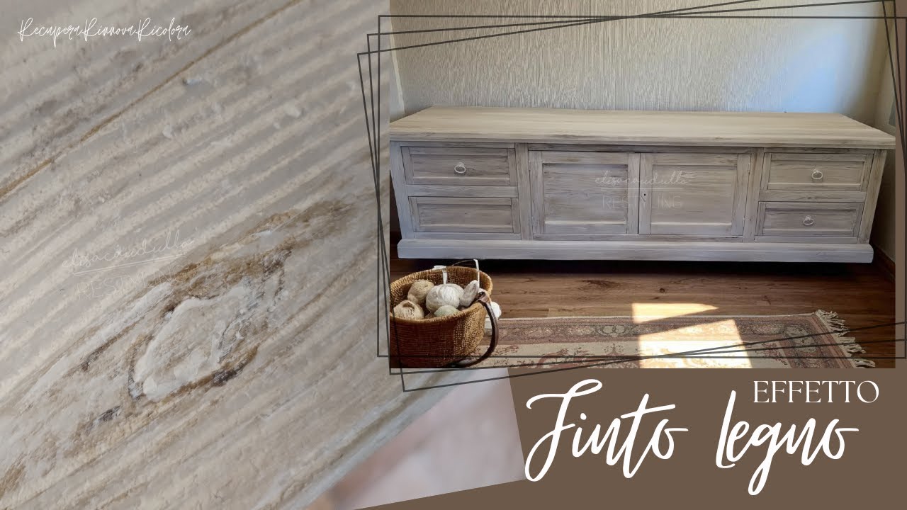 Finto Legno Realistico: Tecnica delle Venature con Venalegno e Pennelli | Tutorial DIY