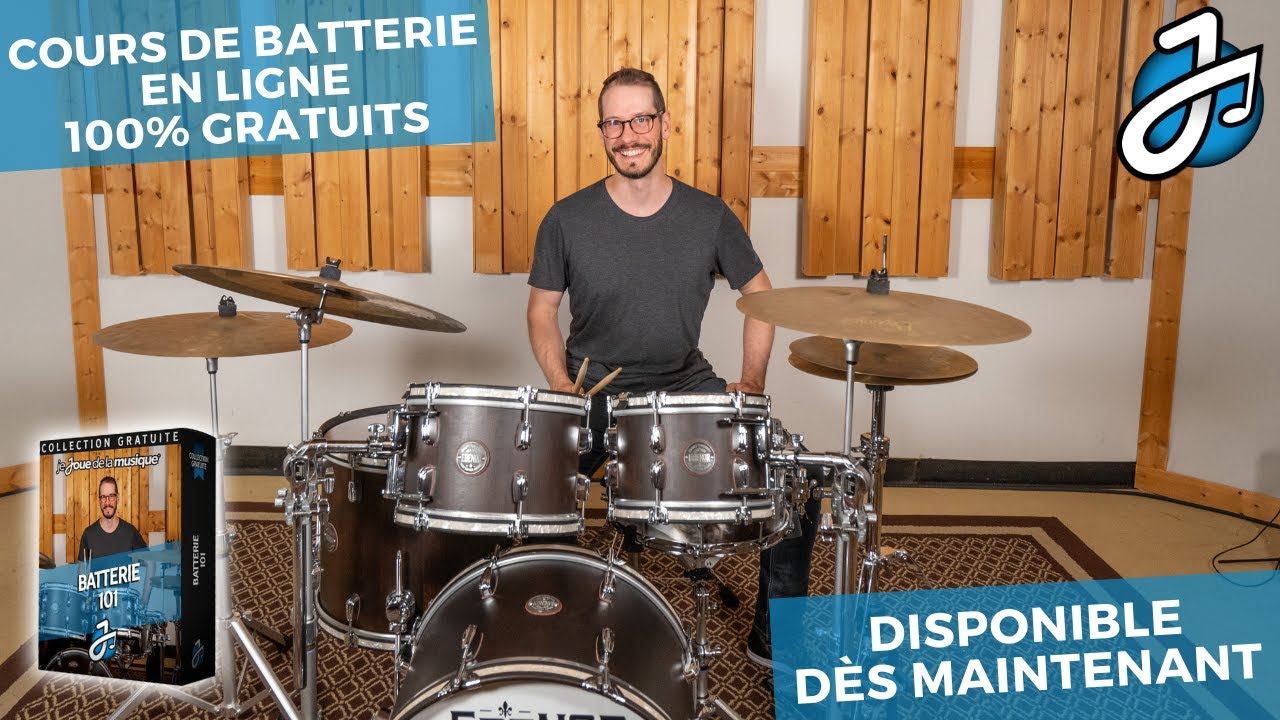 Page De Garde Batterie LANCEMENT DU COURS DE BATTERIE GRATUIT «BATTERIE 101» - Initiation à la