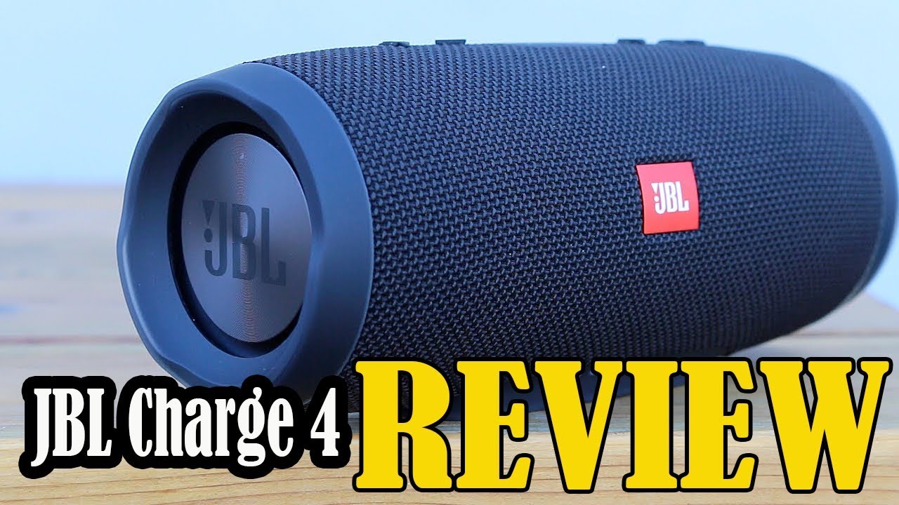 JBL Charge 4 Waterproof Portable Bluetooth Speaker with 20 Hour Battery