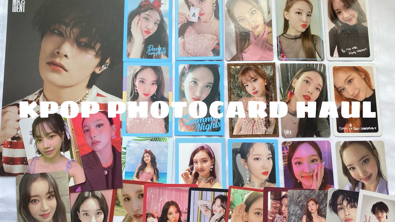 KPOP PHOTOCARD HAUL /  soheeme / many twice 🌼