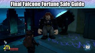 Final Falcone Fortune Mission Guide Safe Location Puzzle Solution | Lego Batman 4 Legacy Dark Knight