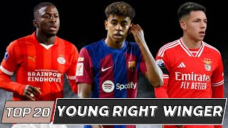 Top 20 Outstanding Young Right Winger of 2024 | Best Rising Talents in Football