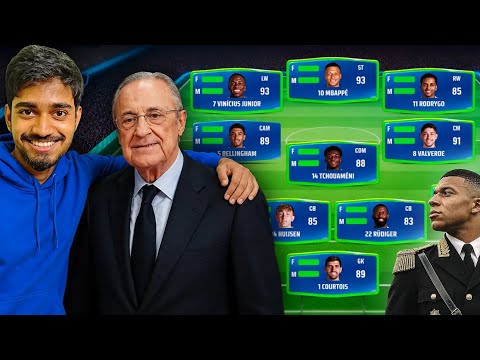 My First Day as Real Madrid Manager in OSM!