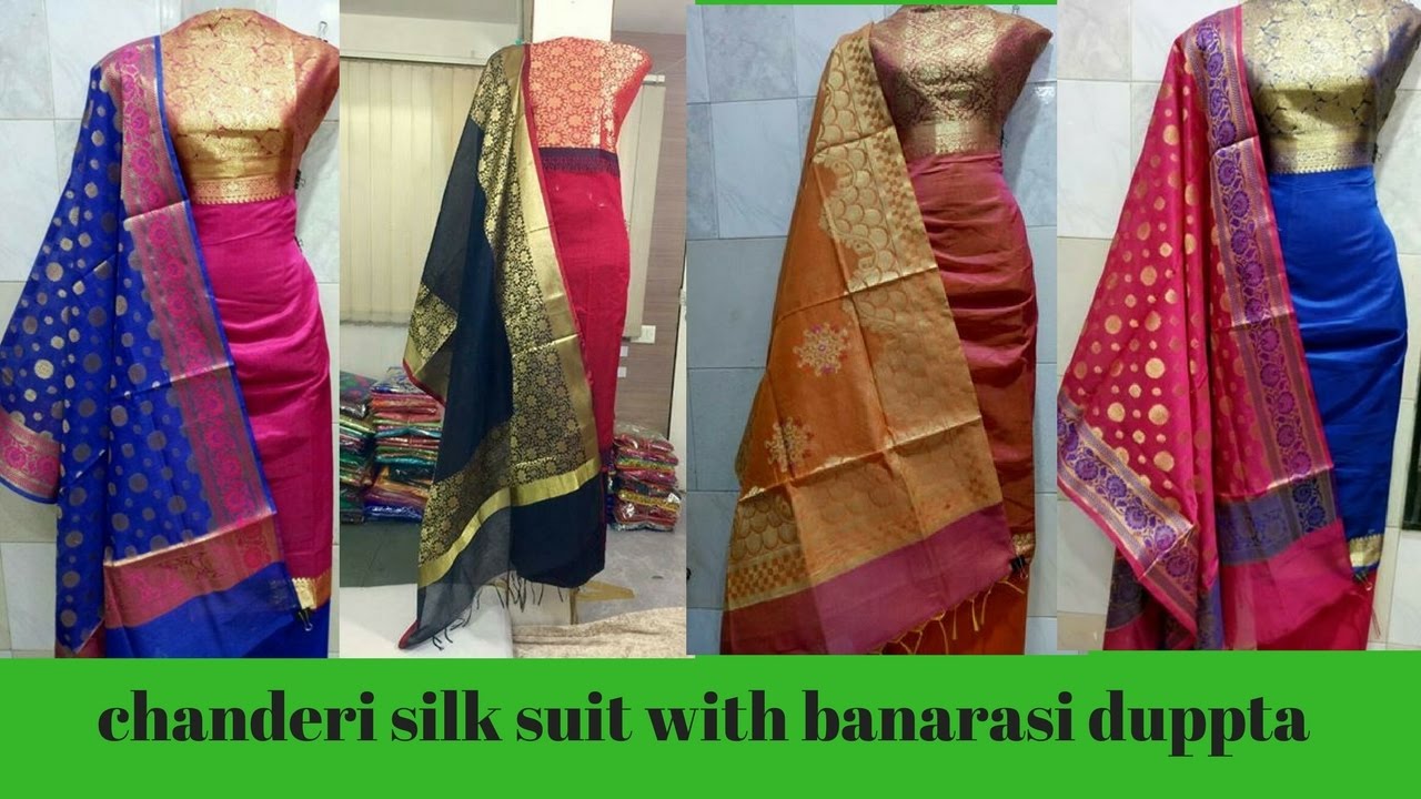 banarasi dupatta dress price