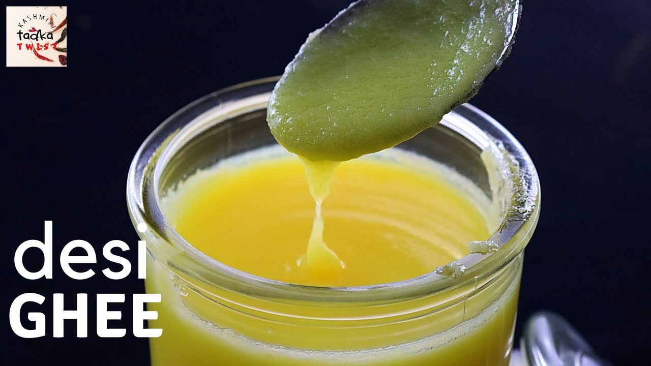 Homemade Pure Desi Ghee | How to make Clarified Butter | By KTT | Kashmiri Tadka Twist