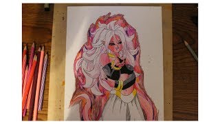 Drawing Android 21 Dragon Ball Fighterz
